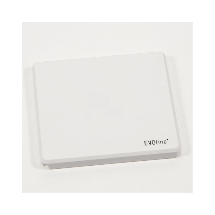 Evoline Square80 White 1 x 230V, 2 x USB charger